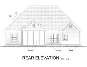 French Country House Plan #4848-00187 Elevation Photo
