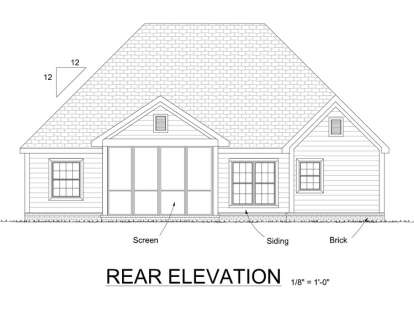 French Country House Plan #4848-00187 Elevation Photo