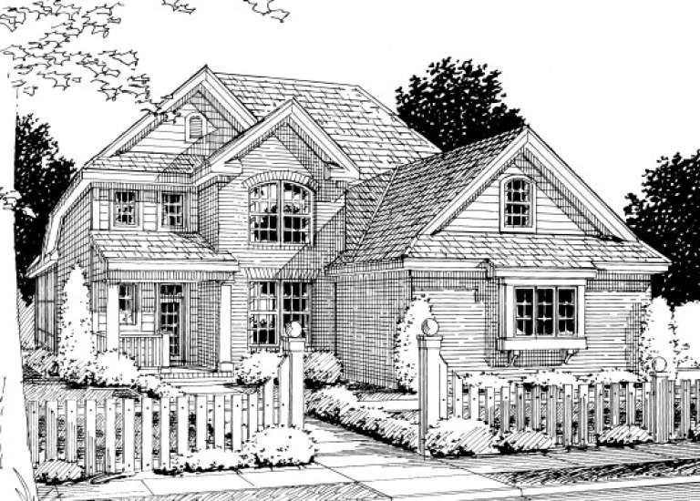 Cottage House Plan #4848-00188 Elevation Photo