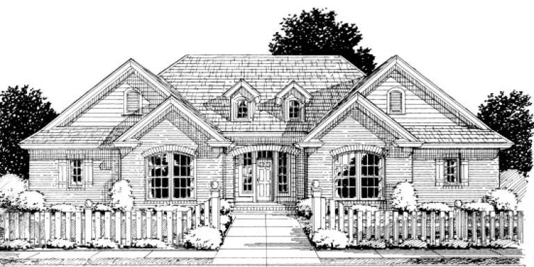 House Plan House Plan #13860 Front Elevation