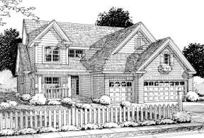 Farmhouse House Plan #4848-00191 Elevation Photo