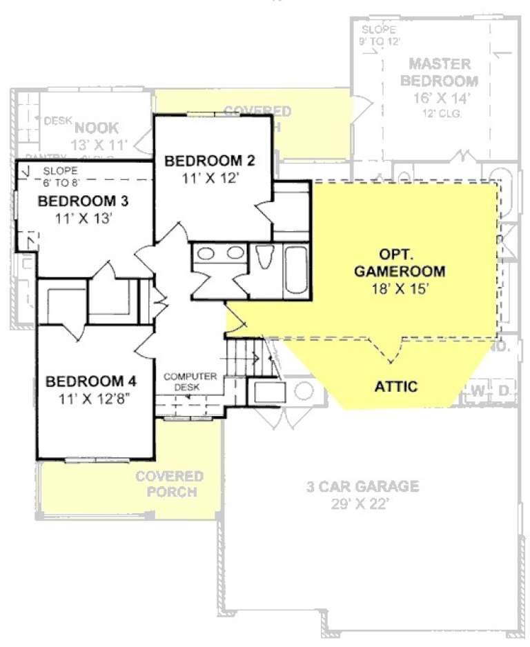 House Plan House Plan #13861 Drawing 2
