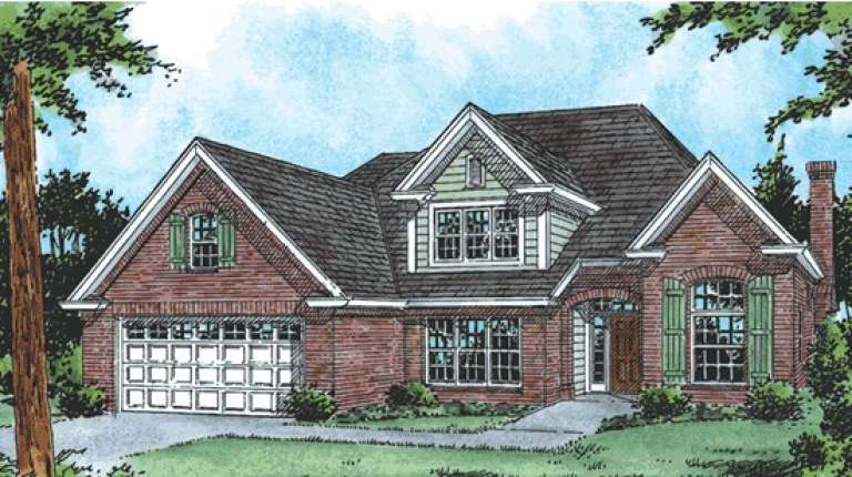 House Plan House Plan #13862 Front Elevation