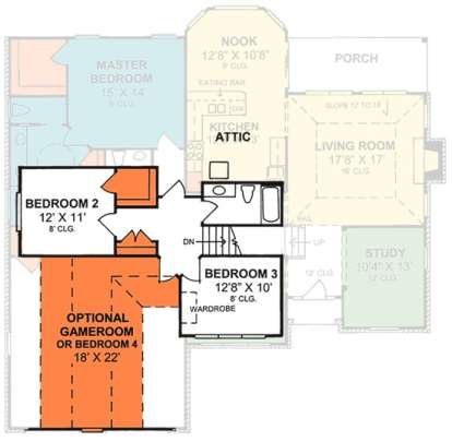 Floorplan 2 for House Plan #4848-00192