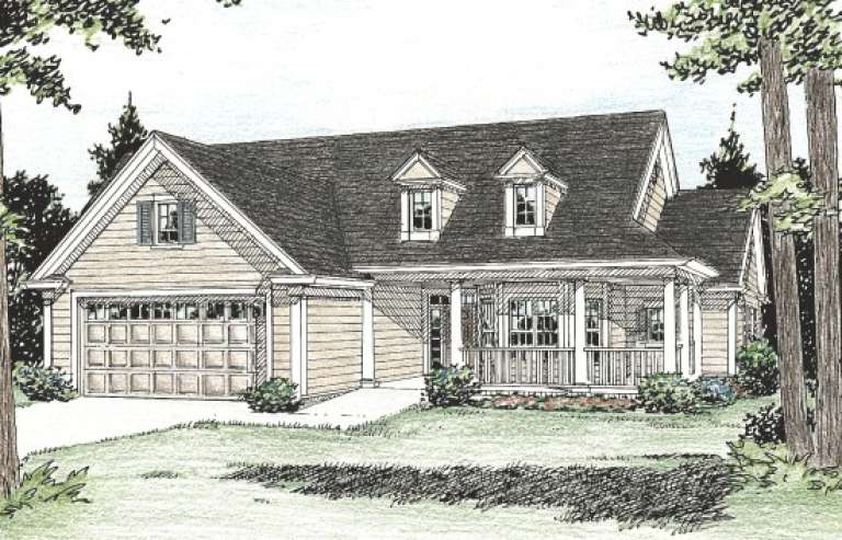 House Plan House Plan #13863 Front Elevation