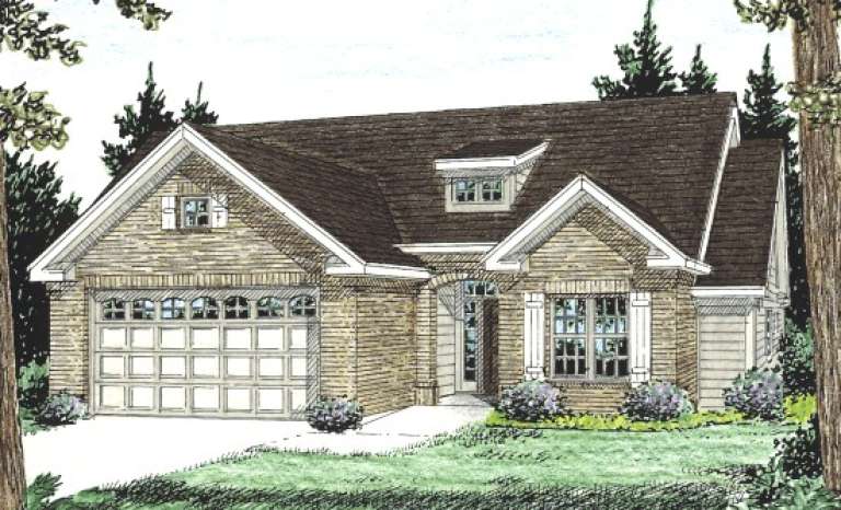 House Plan House Plan #13865 Front Elevation