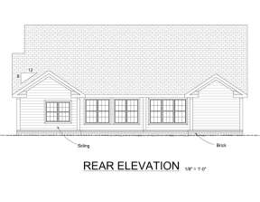 Country House Plan #4848-00196 Elevation Photo