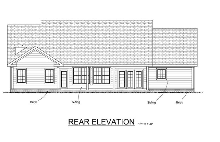 Traditional House Plan #4848-00199 Elevation Photo