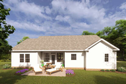 Traditional House Plan #4848-00203 Elevation Photo