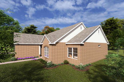 Traditional House Plan #4848-00203 Elevation Photo