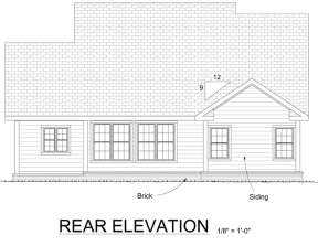 Country House Plan #4848-00205 Elevation Photo