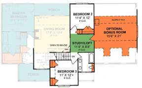 Floorplan 2 for House Plan #4848-00208