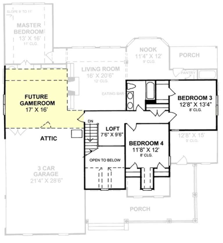 House Plan House Plan #13879 Drawing 2