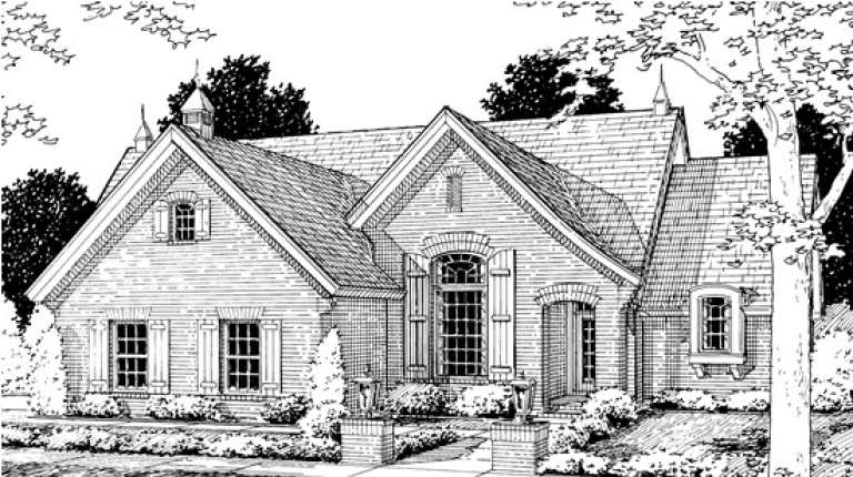 Traditional House Plan #4848-00210 Elevation Photo
