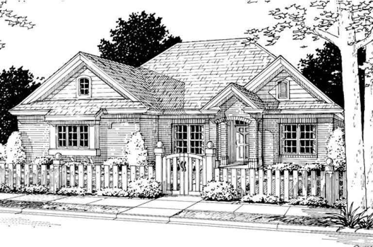 House Plan House Plan #13884 Front Elevation