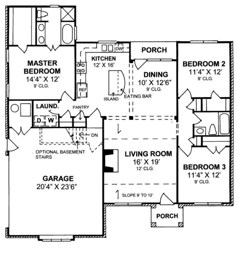 House Plan House Plan #13884 Drawing 1