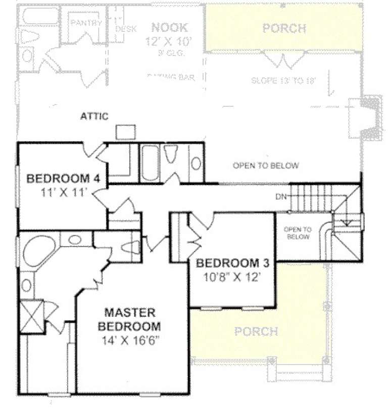House Plan House Plan #13885 Drawing 2