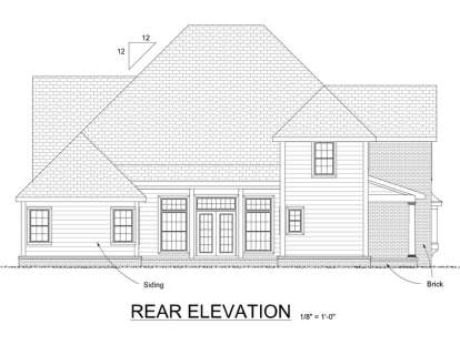 Traditional House Plan #4848-00216 Elevation Photo
