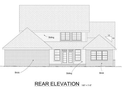 Farmhouse House Plan #4848-00219 Elevation Photo