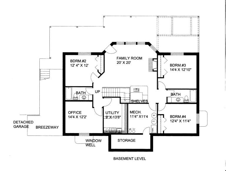 House Plan House Plan #1389 Drawing 2
