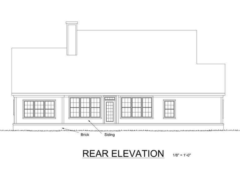 Country House Plan #4848-00220 Elevation Photo