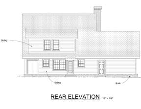 Farmhouse House Plan #4848-00223 Elevation Photo