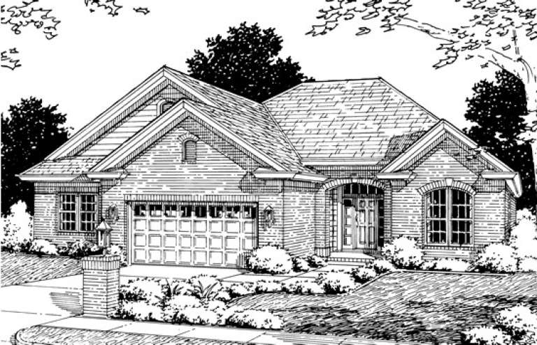 House Plan House Plan #13894 Front Elevation