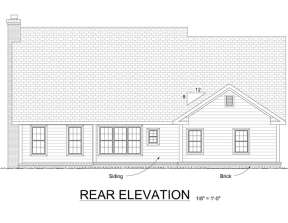 Farmhouse House Plan #4848-00226 Elevation Photo