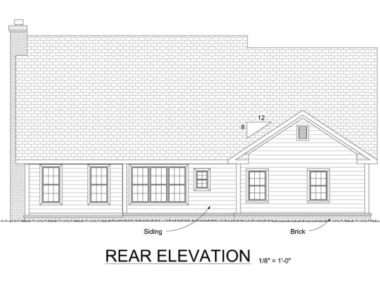 Farmhouse House Plan #4848-00226 Elevation Photo