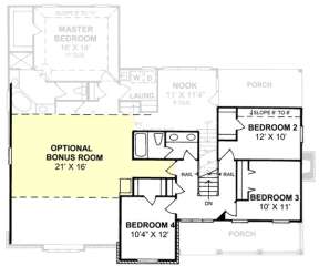 Floorplan 2 for House Plan #4848-00226