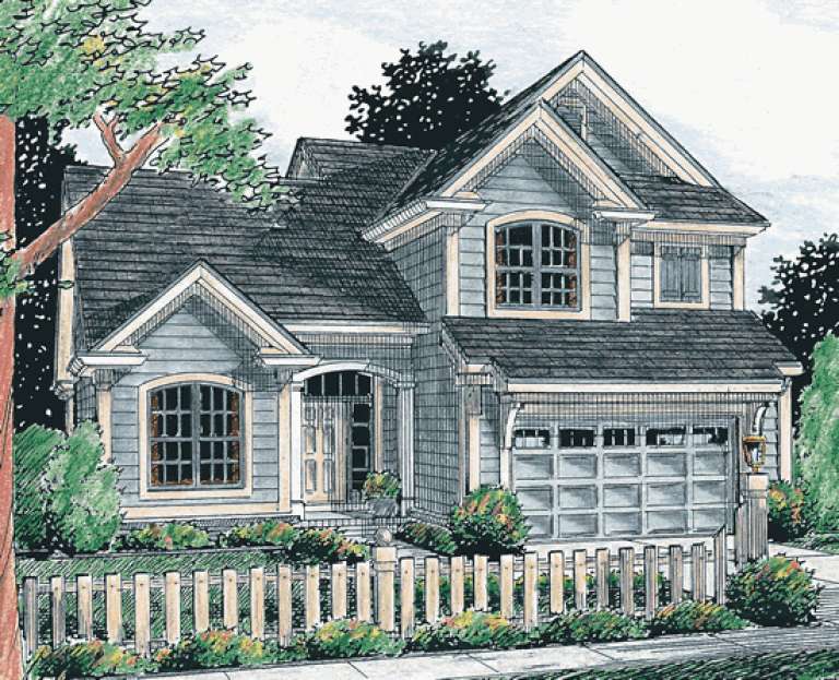 House Plan House Plan #13897 Front Elevation