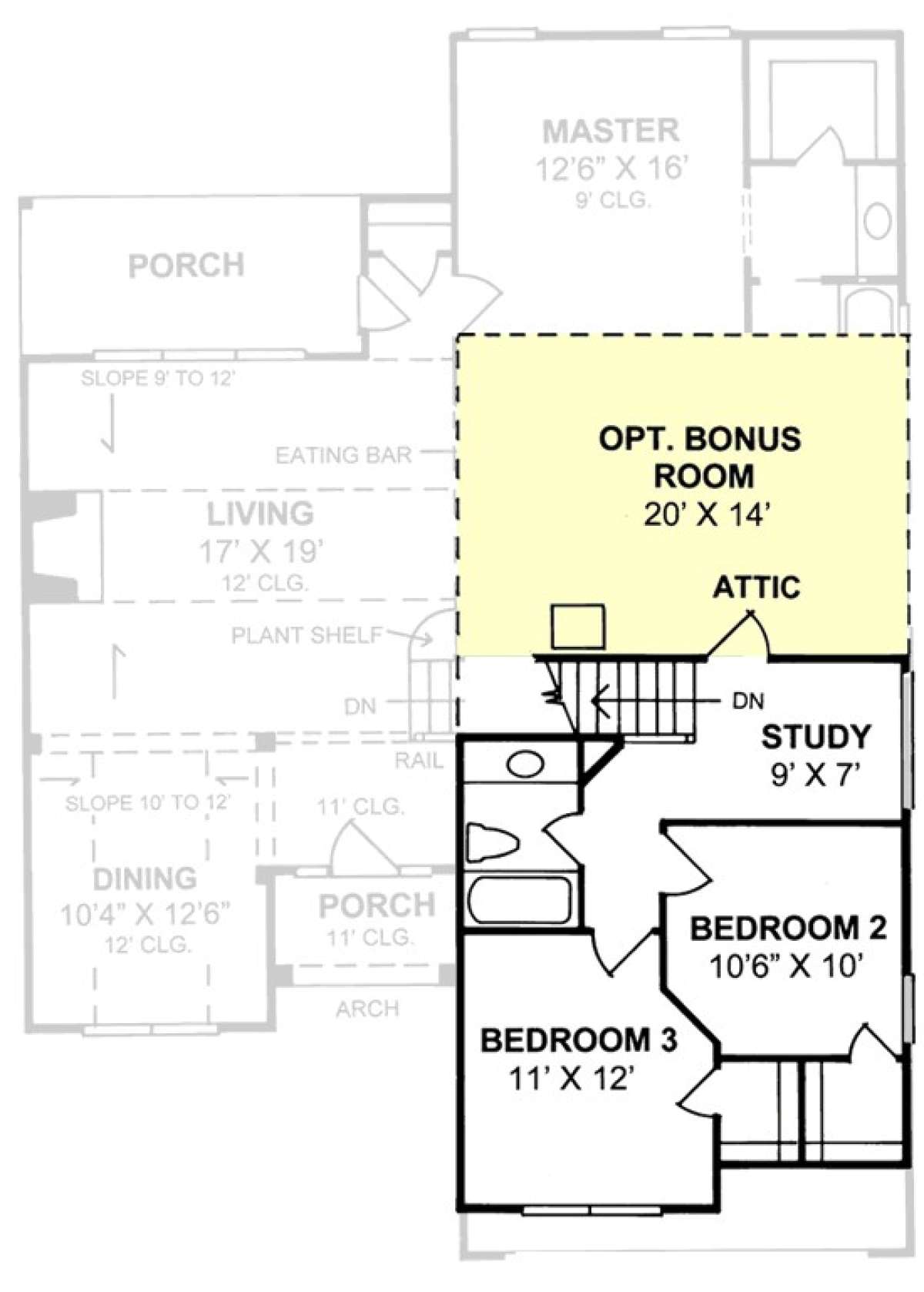 Floorplan 2 for House Plan #4848-00227