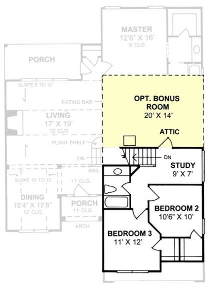 Floorplan 2 for House Plan #4848-00227