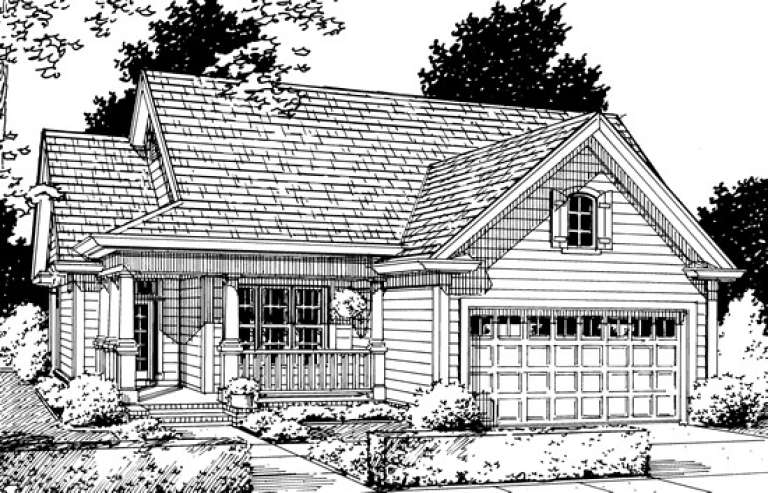 House Plan House Plan #13898 Front Elevation