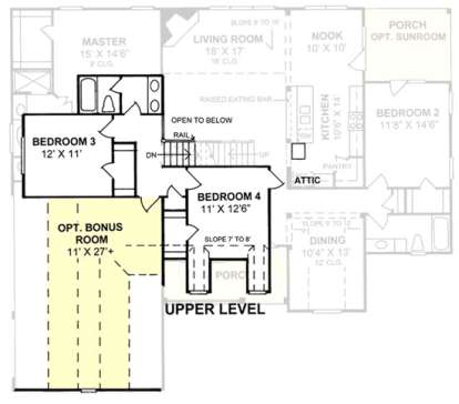 Floorplan 2 for House Plan #4848-00232