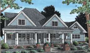 Country House Plan #4848-00234 Elevation Photo