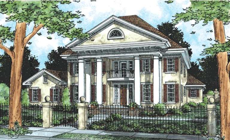 House Plan House Plan #13905 Front Elevation