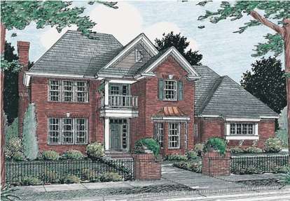 Traditional House Plan #4848-00237 Elevation Photo