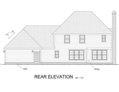 Traditional House Plan #4848-00237 Elevation Photo