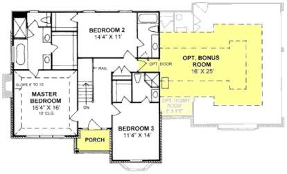 Floorplan 2 for House Plan #4848-00237