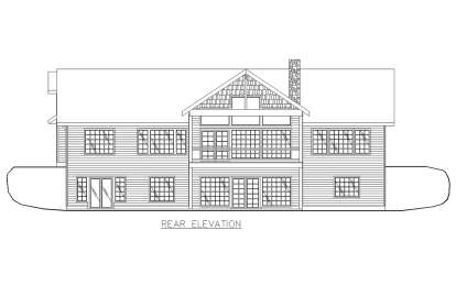 Northwest House Plan #039-00139 Elevation Photo