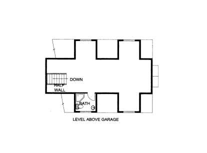 Bonus Room for House Plan #039-00139