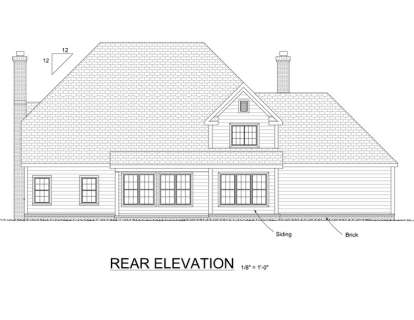 Traditional House Plan #4848-00240 Elevation Photo