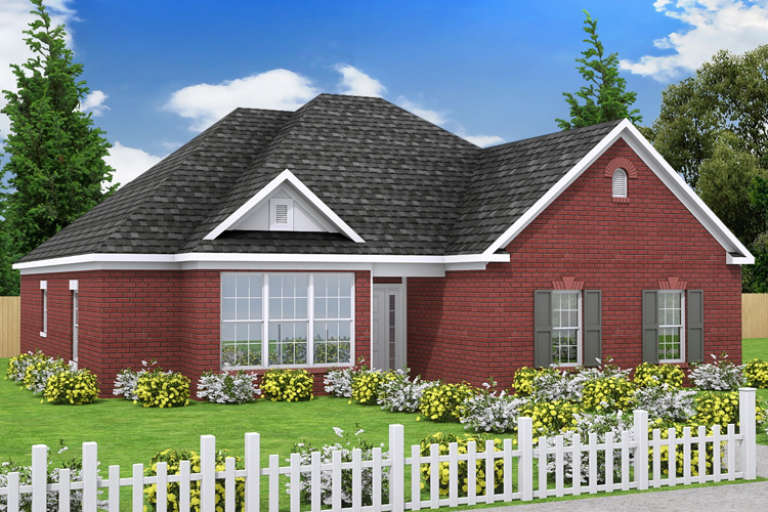 House Plan House Plan #13912 Front Elevation