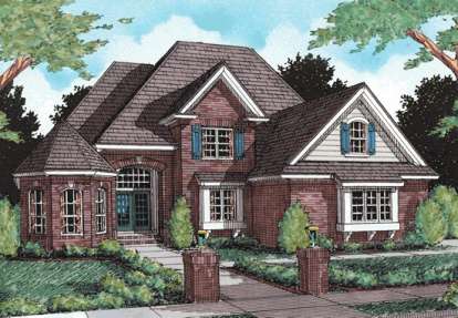 Traditional House Plan #4848-00244 Elevation Photo