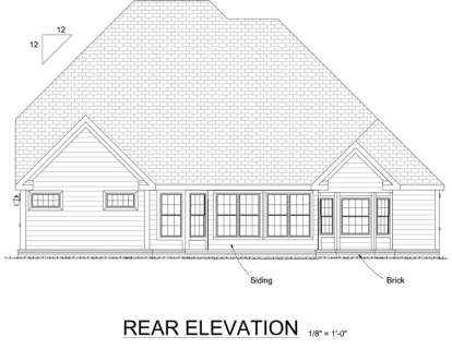 Traditional House Plan #4848-00244 Elevation Photo