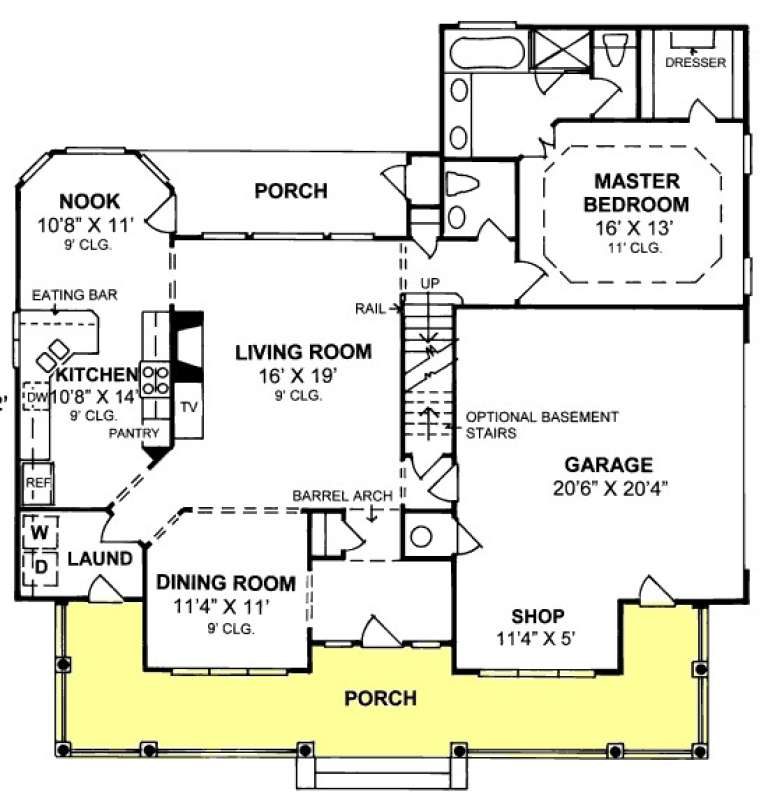 House Plan House Plan #13916 Drawing 1
