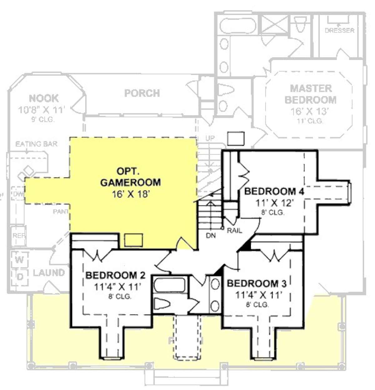 Floorplan 2 for House Plan #4848-00246