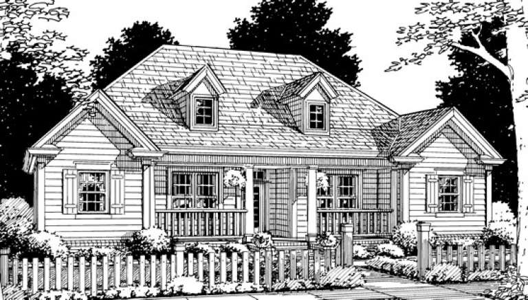 House Plan House Plan #13918 Front Elevation