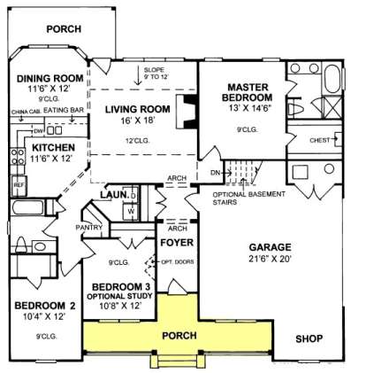 Floorplan1 for House Plan #4848-00248